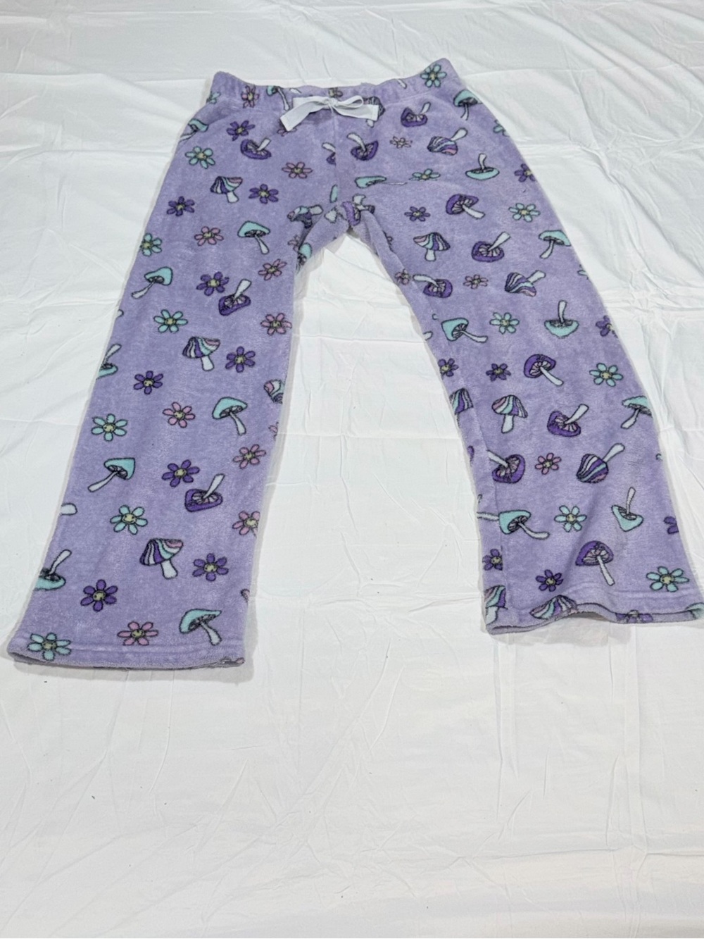 Rue21 Purple Mushroom Floral Pajama Pants Women's S Cottagecore Lounge O07